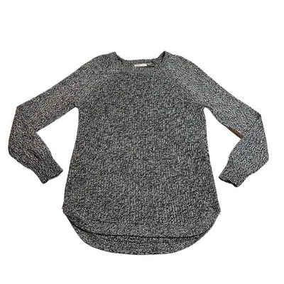 RD стиль Crewneck вязаный пуловер туника свитер с локоть нашивки размер средний - Изображение 1 из 4