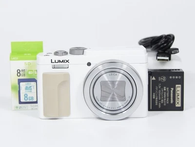 Panasonic LUMIX DC-TZ95-W Compact Digital Camera White w/SD card [Mint] - Image 1 of 4