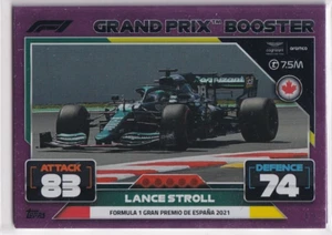 Topps F1 Turbo Attax 2022 Formel 1 Nr. 319 Lance Stroll Booster Pink Parallel - Bild 1 von 2