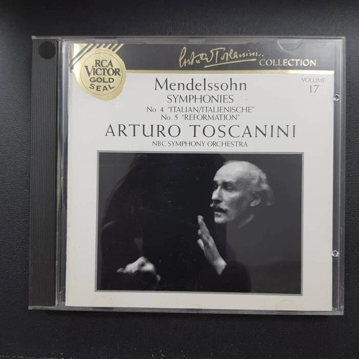 ARTURO TOSCANINI Collection 17 - Mendelssohn Symphonies  EX/EX(CD) - Bild 1 von 4
