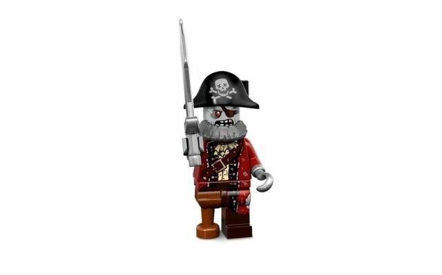 LEGO Minifigure Series 14 Zombie Pirate Captain Monster 71010