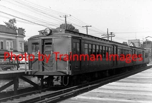 Subway Slide (Orig.): S. I. R. T. MUs, New Dorp - 1958 - Picture 1 of 1