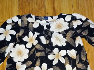 Baby Gap Girl soft corduroy holiday thanksgiving autumn flower dress toddler 4 - Picture 1 of 2