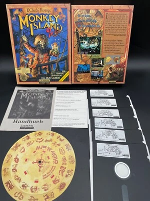 Monkey Island 2 Le Chucks Revenge - OVP/CIB - PC/IBM 5,25'' - BIG BOX - TOP - Bild 1 von 4