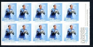 MINT 2012 AUSTRALIAN LEGENDS OF FOOTBALL P&S STAMP BOOKLET - MARK SCHWARZER - Picture 1 of 1