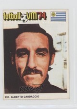 1974 Williams Forlags VM 74 Fotboll (Sweden) Alberto Cardaccio #232