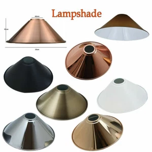 Vintage Retro Pendant Shade Metal Lampshade Bedroom Kitchen Modern Light Style - Picture 1 of 18