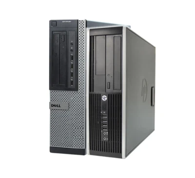 Fast DELL HP Core i5 4th Gen SFF Desktop PC 16GB RAM 1TB SSD Computer Win10 WiFi - Image 1 of 4