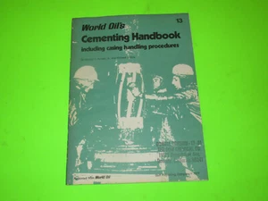 LIBRO MANUAL MUNDIAL DE CEMENTACIÓN DE PETRÓLEO FOLLETO PERFORACIÓN DE GAS DE PETRÓLEO - Imagen 1 de 2