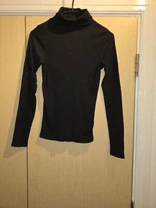 New Look size 10 black roll neck top - Picture 1 of 2