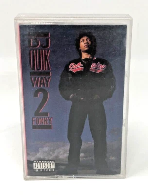 DJ QUIK Way 2 Fonky  Gangsta Rap West Coast G-Funk Tape - Image 1 of 4