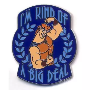 Prendedor Disney 110586 Hércules I'm Kind of a Big Deal Flexing Muscle Guirnalda Aceitunas - Imagen 1 de 1