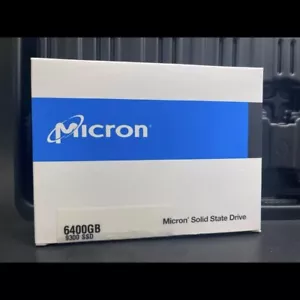 MICRON 6.4TB SSD 9300 MAX 6400GB Solid State Drive New - Picture 1 of 2