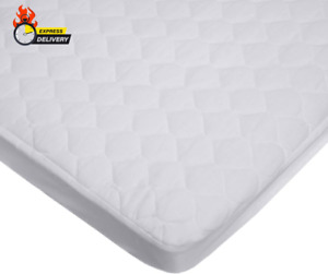 Waterproof Cradle/Bassinet Mattress Protector, Quilted Cotton Fitted Cradle/Bass