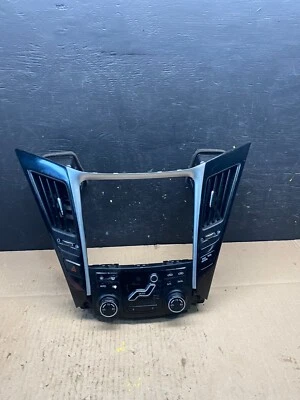 2011 to 2014 Hyundai Sonata Ac Heater Climate Control Temperature OEM M6524 DG - Image 1 of 4