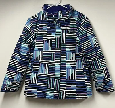 Columbia Chaqueta Niñas Grande 14/16 Omni-Calor Cremallera Completa Tabla Abrigo Chaqueta Esquí Foto 1 de 4