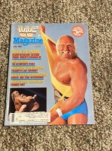 Rivista WWF WWE luglio 1987 Hulk Hogan - Foto 1 di 8