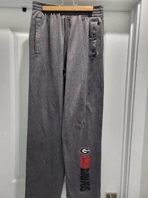 Georgia Bulldogs Pants Gray, Section 101 by Majestic, Athletic Gym Sport Size M - Image 1 of 4