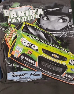 Danica Patrick T-Shirt Go Daddy All Over Print Men XL Chase Grille Orlando NWT - Image 1 of 4