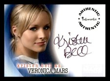 2007 Inkworks Veronica Mars: Season 2 Kristen Bell Authentic Autograph Card A12