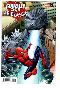Godzilla vs Spider-Man #1 (2025) - Grade NM - 1:25 Incentive Greg Land Variant - Bild 1 von 2
