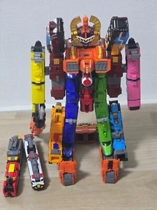 Power Rangers Toqger DX Build Dai Oh & Toq Oh & Diesel Oh set antincendio polizia - Foto 1 di 22