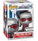Funko Pop! Civil War Ant-Man #1150 SEALED + Case Protector Marvel Amazon Exc
