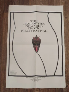 Original Erotic Film Festival Poster Devil Andy Warhol 1973 - Picture 1 of 4