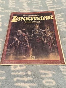 Advanced Dungeons & Dragons CA2 LANKHMAR 9170 FRITZ LIEBER’S RPG DUDES TSR - Picture 1 of 7
