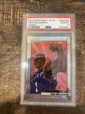2022 Panini Prizm Draft Picks Manga #MANZW Zion Williamson PSA 10 Gem Mint
