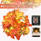 12" Herbstkrone Kunstkrone mit Risskürbis, Ahornblätter