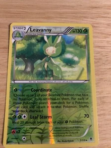Pokémon TCG Leavanny Phantom Forces 7/119 Reverse Holo Rare - Picture 1 of 4