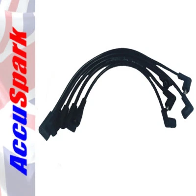 AccuSpark 8mm BLACK High Performance Silicon HT Leads for MGB GT & Roadster - Image 1 of 2