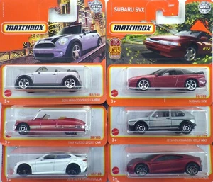 Matchbox 'Collectors Selection': Kurtis, Subaru, Mini, VW Golf, Tesla, Alfa - Picture 1 of 7