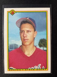 1990 Bowman Steve Avery #9 Braves!!! - Foto 1 di 1