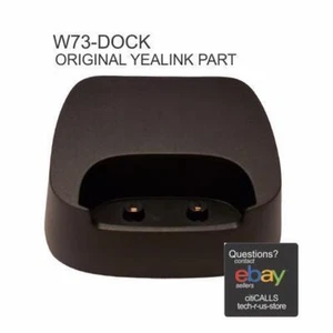 Yealink W73-Dock CCD Charging Cradle 230202100002 W73H W73P DECT Phone w POWER - Afbeelding 1 van 6