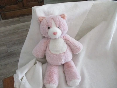 Mary Meyer Marshmallow Zoo Pink Cat Plush Doll Rosie Kitten Floppy Toy 13” - Image 1 of 3