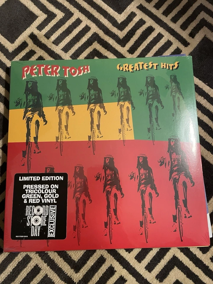 Peter Tosh Greatest Hits LP LIMITED RSD 2025 GREEN GOLD RED Vinyl NEW sealed - Image 1 of 1