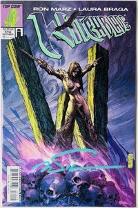 WITCHBLADE #170 Wolverine X-Men #251 Homage Image Comics 2013 Silvestri Signed - Picture 1 of 9