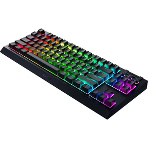 Razer BlackWidow V4 Tenkeyless HyperSpeed Wireless Hot-swappable Gaming Keyboard - Picture 1 of 8
