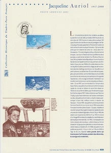 Document Philatélique 1er Jour : 25 2003 Jacqueline Auriol - Imagen 1 de 1
