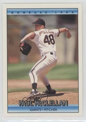 1992 Donruss Paul McClellan #700 - Image 1 of 2