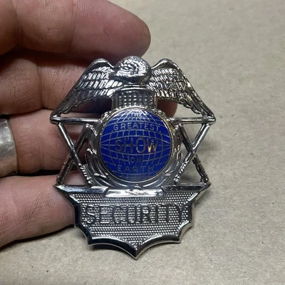 Vintage Ringling Brothers Circus “The Greatest Show On Earth” Hat Badge - Image 1 of 4