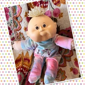 Sweet Vintage Cabbage Patch Kids Girl Doll BBB Bean Butt Baby HM20 Hasbro - Picture 1 of 8