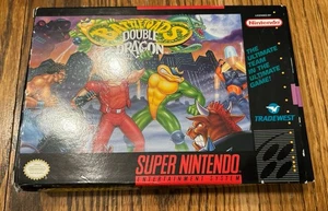 Battletoads Double Dragon SNES CIB Original Póster Manual Caja y Completo - Imagen 1 de 12