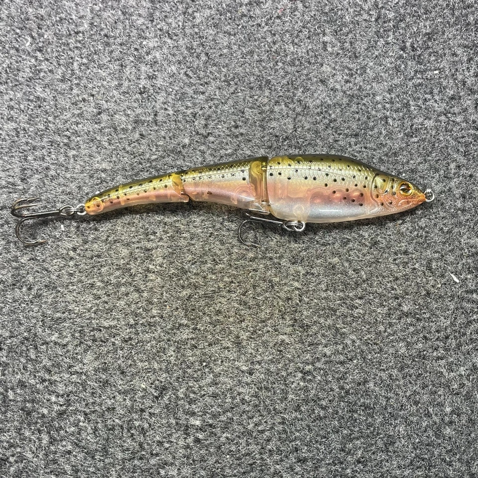 Sebile Magic Swimmer 125 SK cebo de hundimiento lento 3/4 oz - trucha arco iris natural Foto 1 de 4