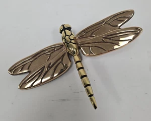 Llamador de puerta libélula de latón premium Michael Healy 1997 sin usar envío y devolución gratuitos - Imagen 1 de 12