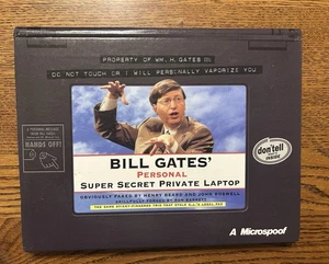 Bill Gates' Personal, Super-Secret, Private Laptop: A Microspoof by Henry Beard - Picture 1 of 3