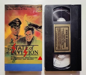 State of Division - Lloyd Bridges - WWII War Drama Eagle Crest Video - VHS 1986 - Picture 1 of 3