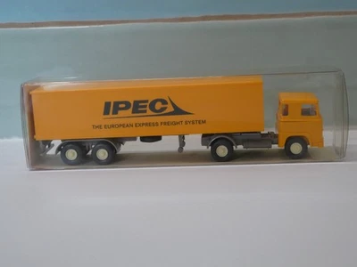 WIKING 1.87 SCALE HO/OO546 SCANIA LB 111 IPEC TRAILER European Express Boxed - Image 1 of 4
